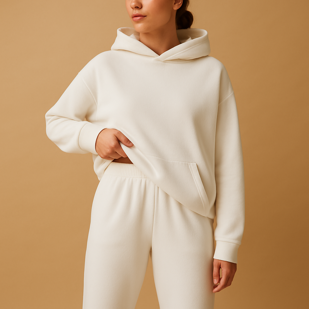 Oversized hoodie and jogger loungewear set for women | Chloé