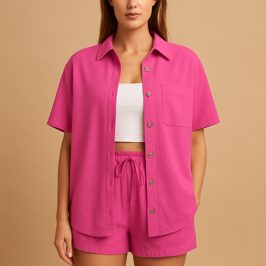 Relaxed summer loungewear set for women | Celina