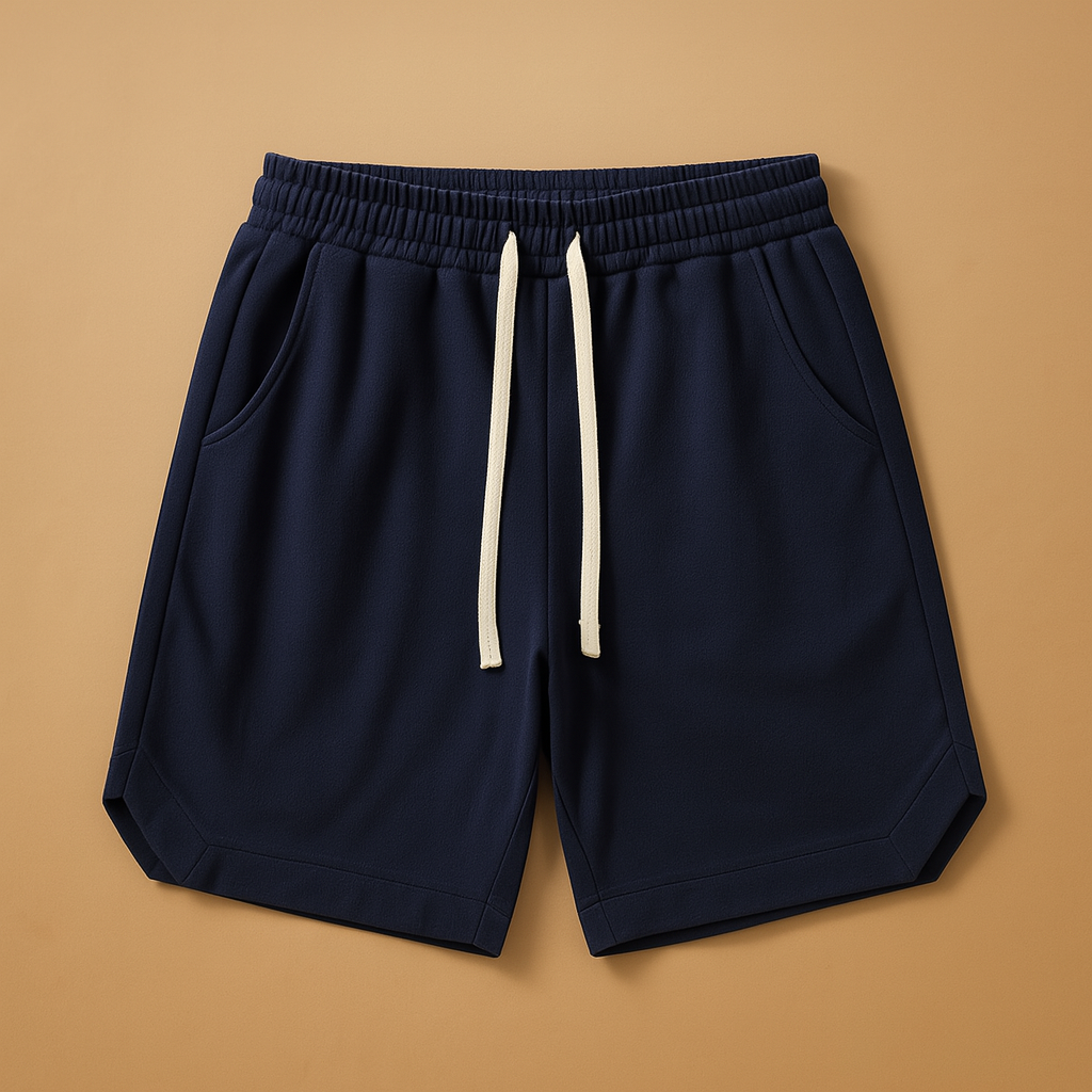 Retro sports shorts with elastic waistband for men | Ethan