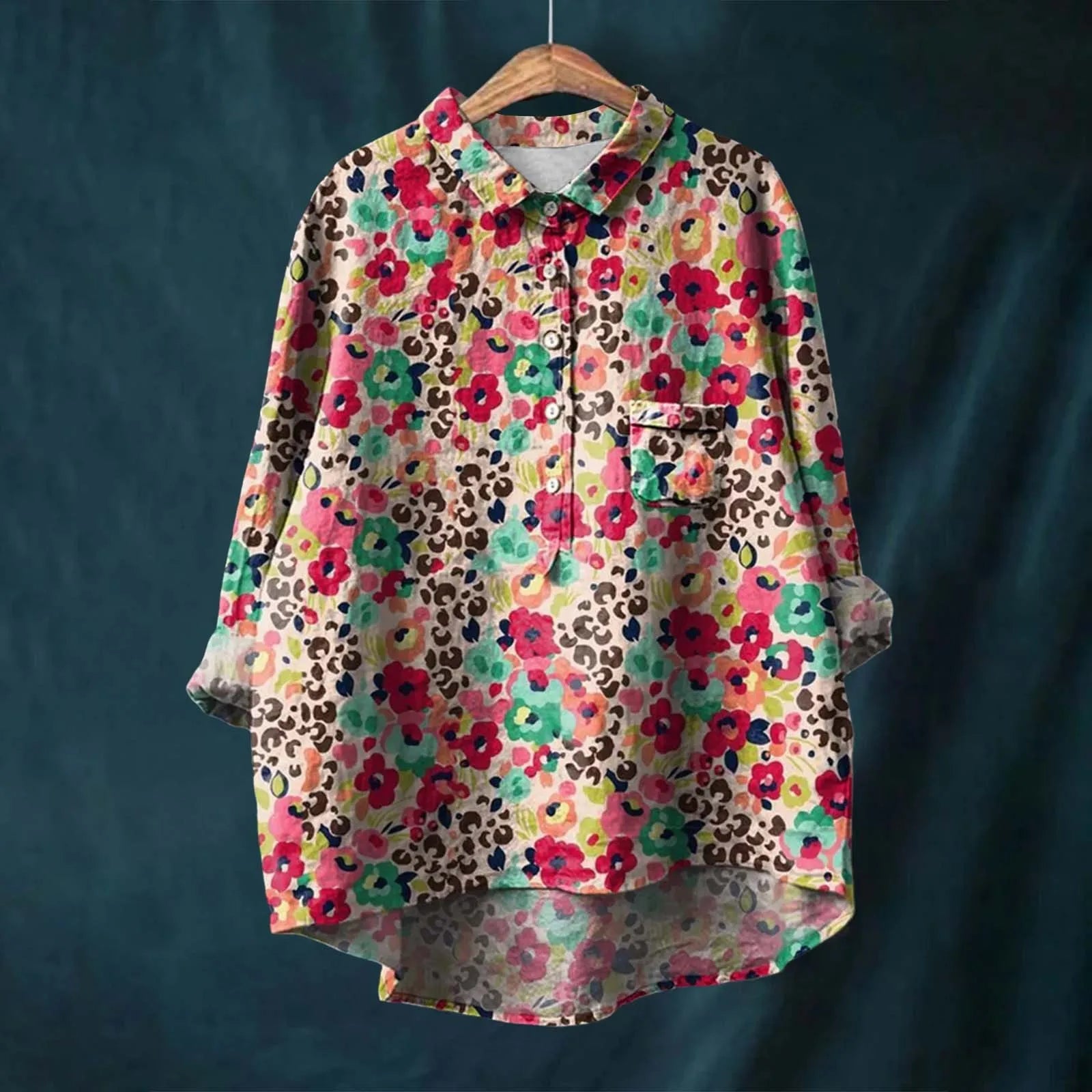 Elias Elegant Floral Shirt for Men