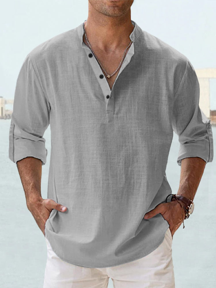 Eli | Casual Linen Overshirt