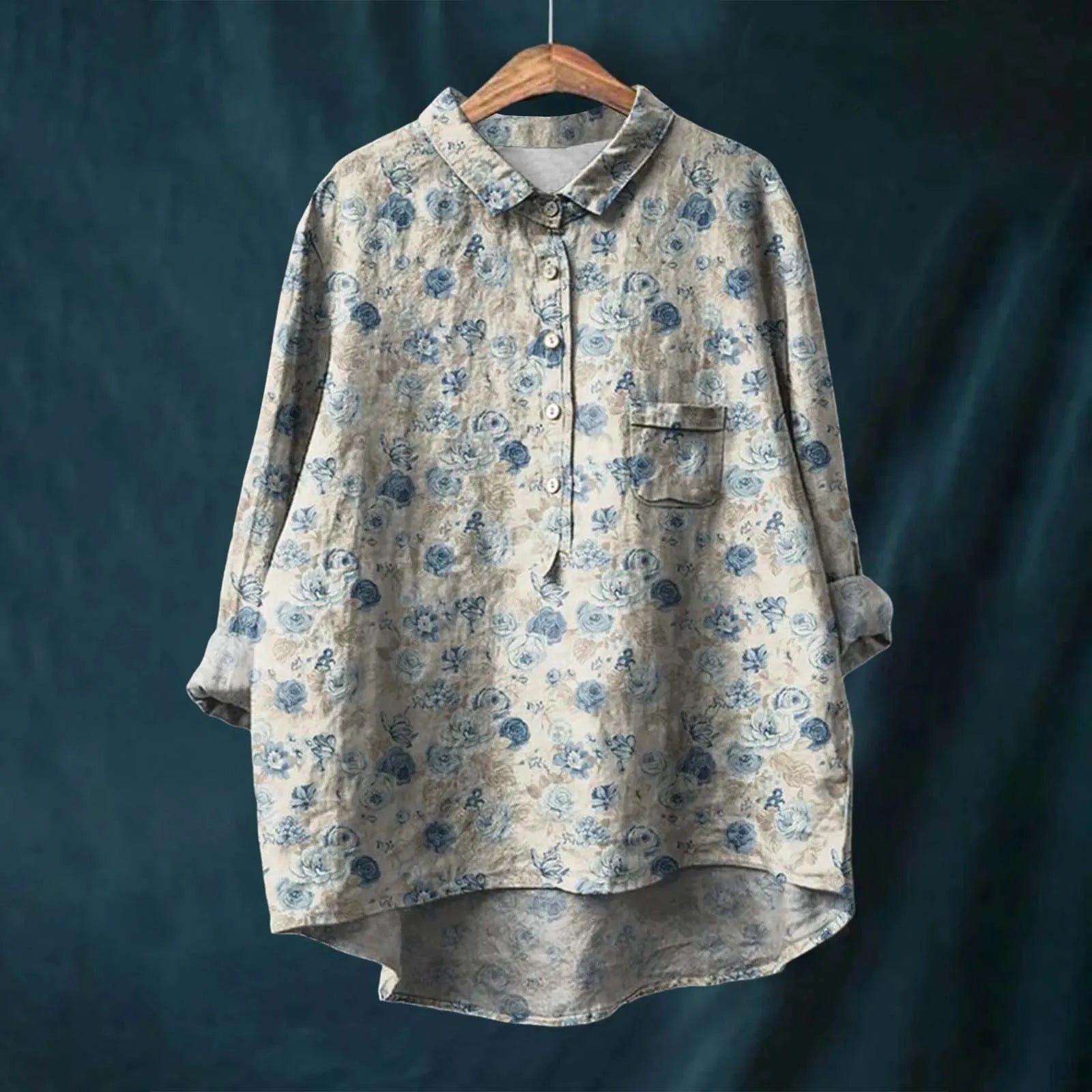 Elias Elegant Floral Shirt for Men