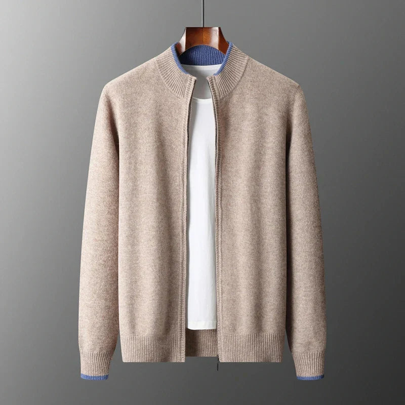 Levi | Cashmere Zip Jacket