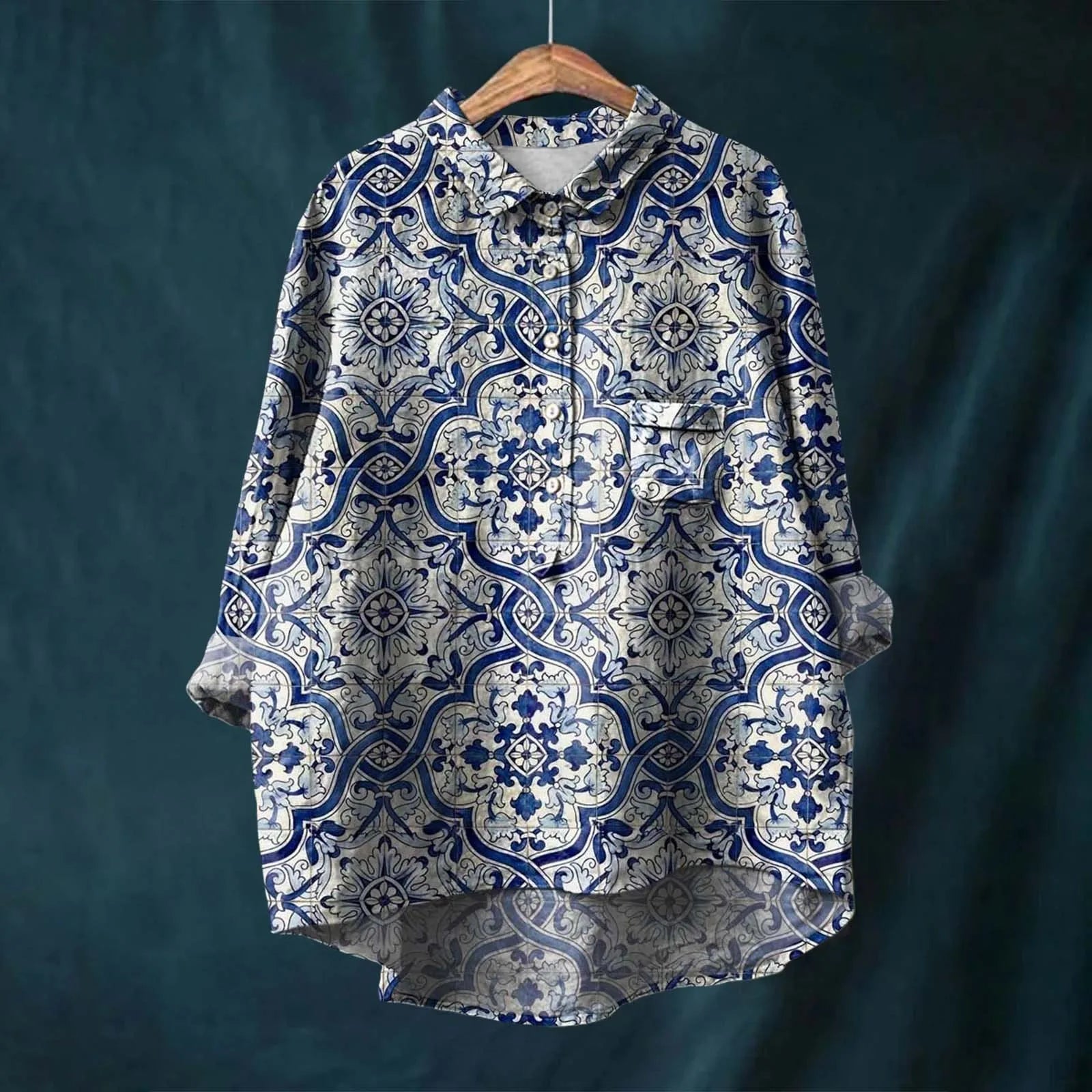 Elias Elegant Floral Shirt for Men