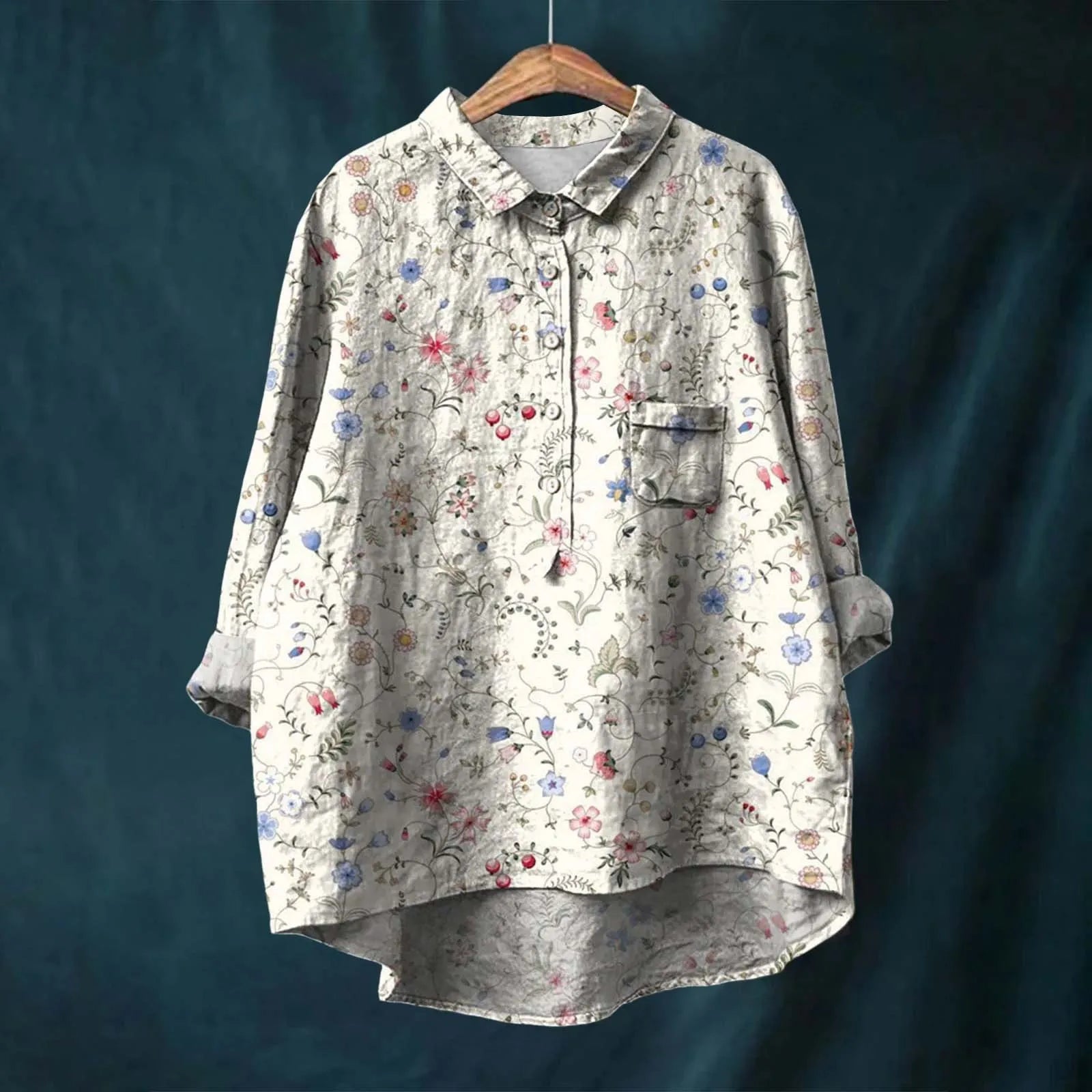 Elias Elegant Floral Shirt for Men