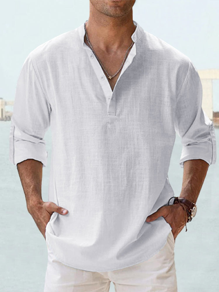 Eli | Casual Linen Overshirt