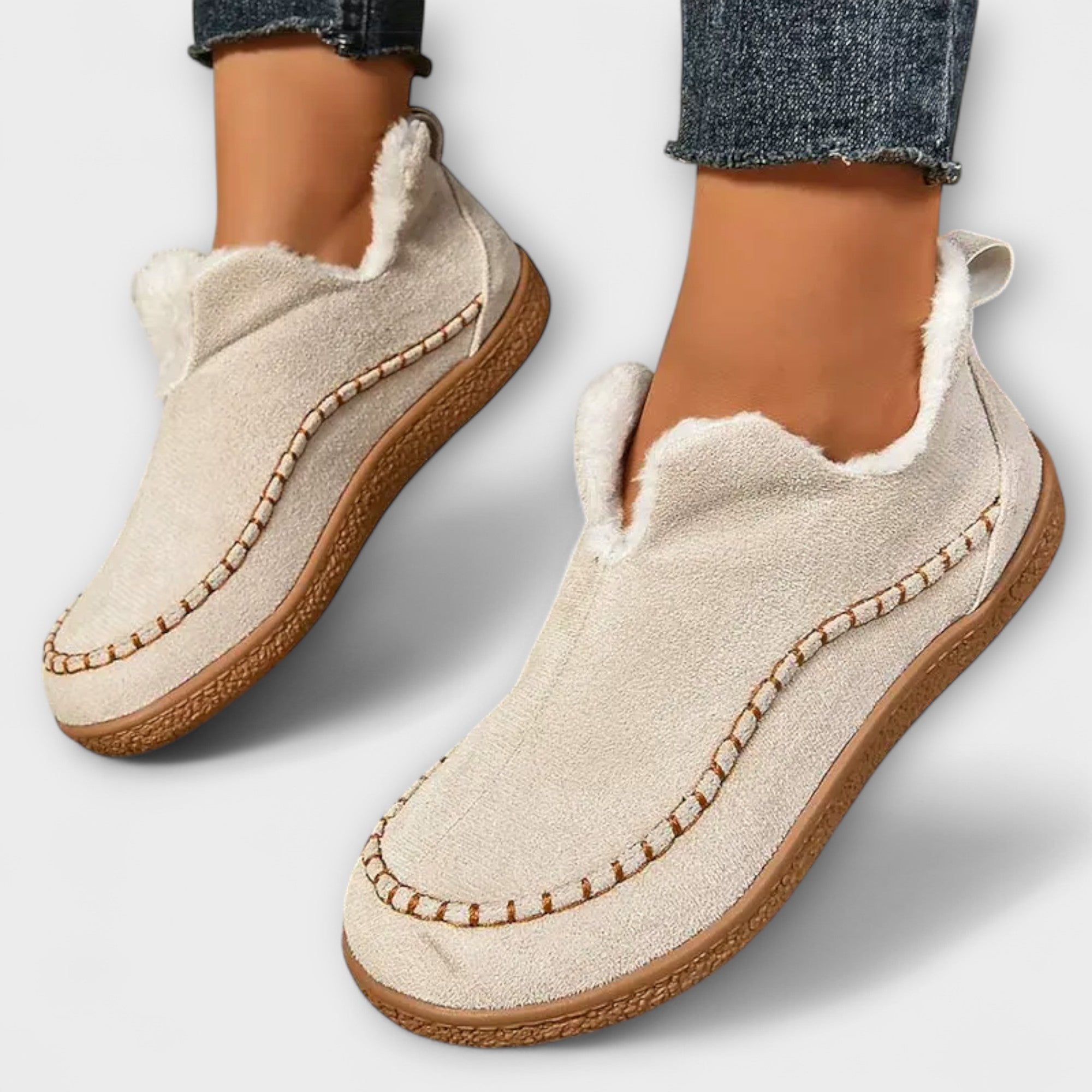 Katie - Orthopedic Leather Ankle Boots