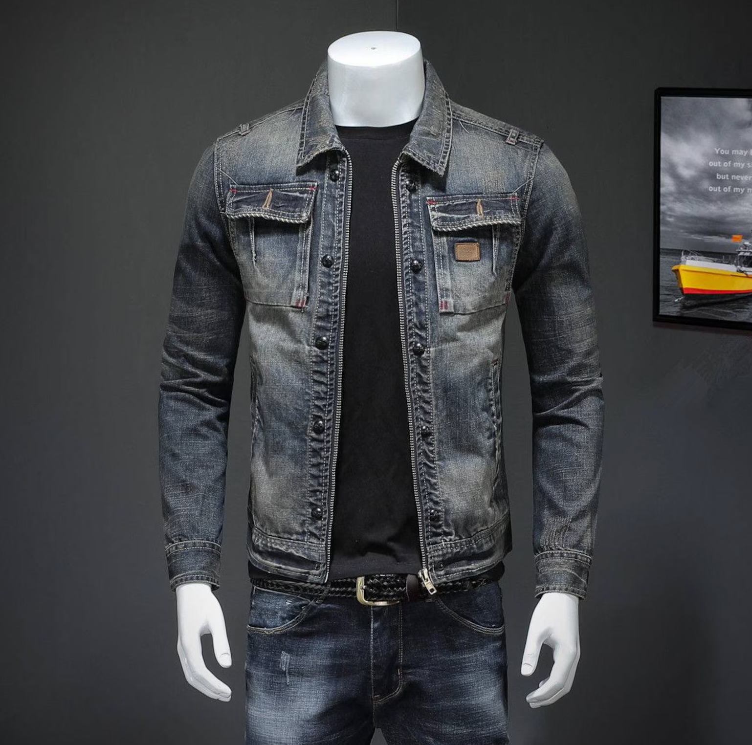 Lorenzo Classic Denim Jacket for Men