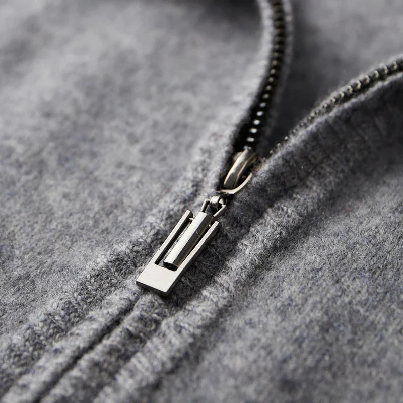 Levi | Cashmere Zip Jacket