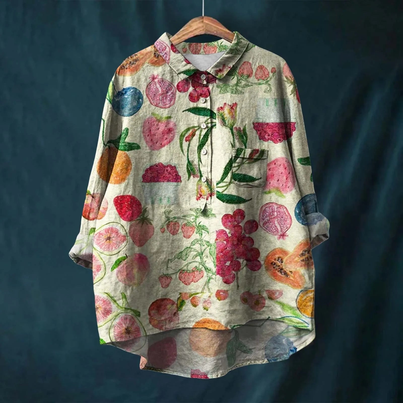 Elias Elegant Floral Shirt for Men