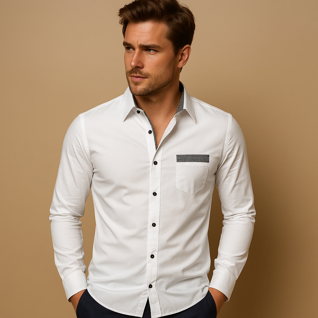 Slim fit dress shirt for men | Daniel