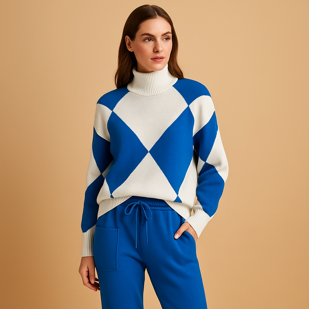 Sweatshirt and jogger lounge set for women | Ilona