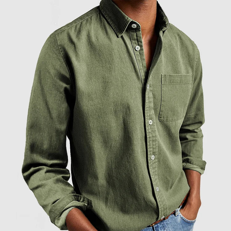 Cotton Long Sleeve Shirt