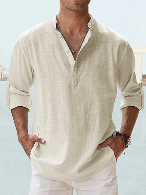 Eli | Casual Linen Overshirt