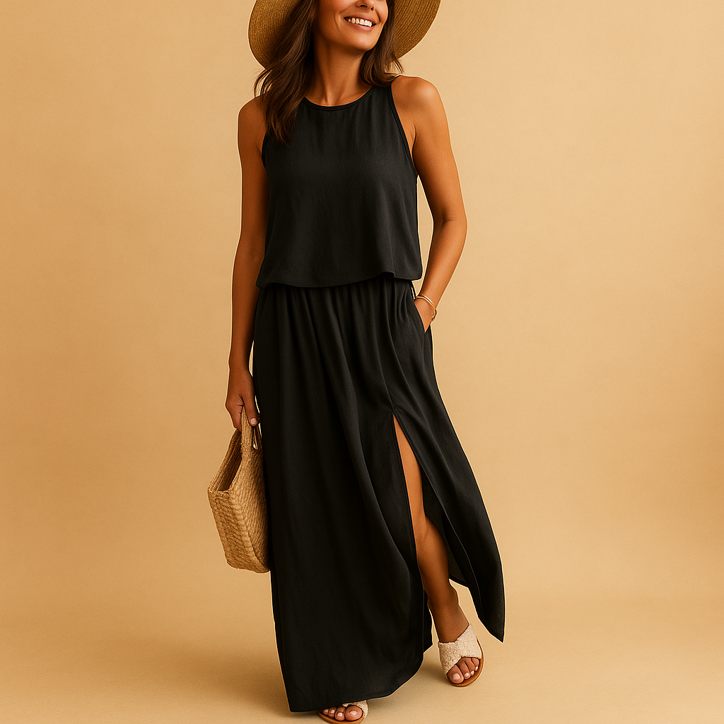 Airy summer dress for women with relaxed fit | Yara