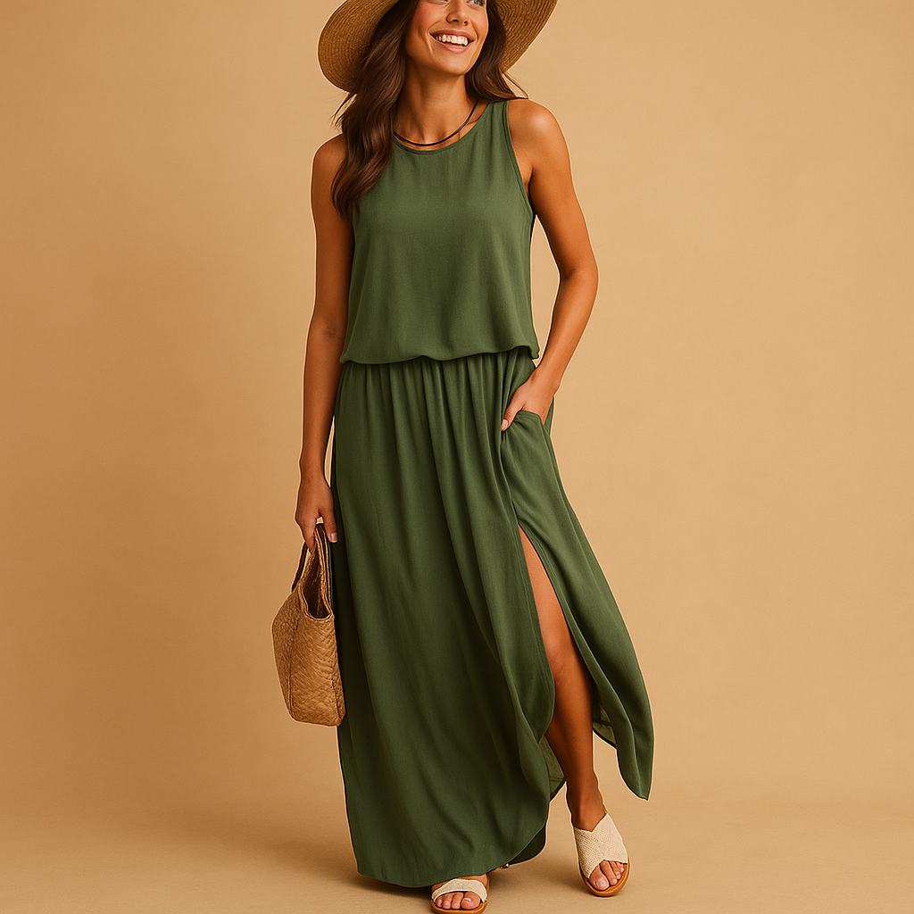 Airy summer dress for women with relaxed fit | Yara