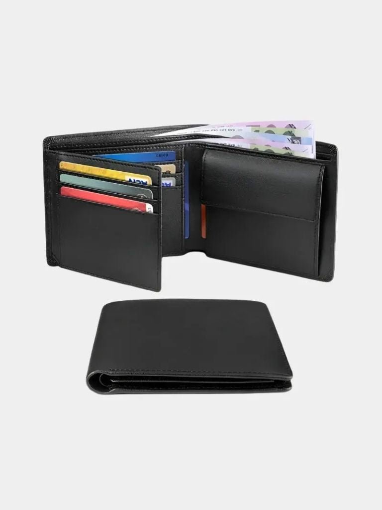 Anti RFID Leather Wallet for Men