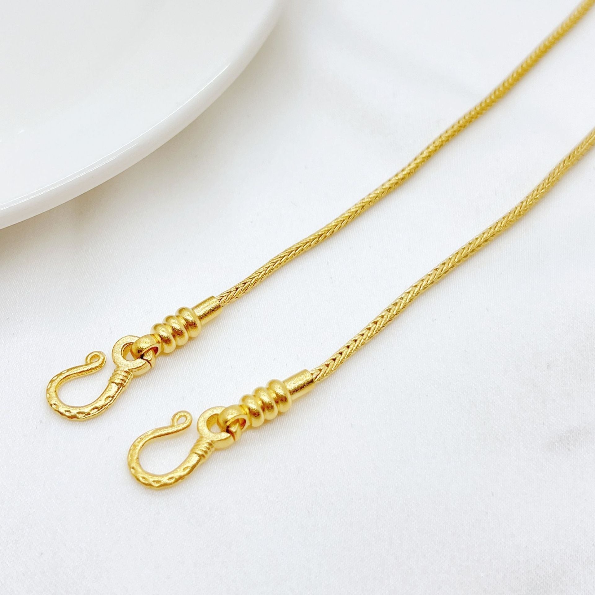 Gold Braided Bracelet