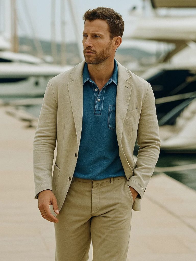 Bethlehem Blues Polo Shirt – Cross & Crown