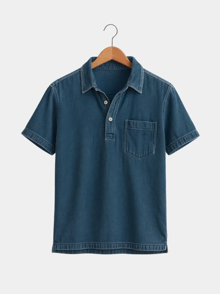 Bethlehem Blues Polo Shirt – Cross & Crown