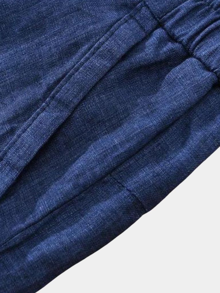 Bleu Horizon Linen Shorts for Men