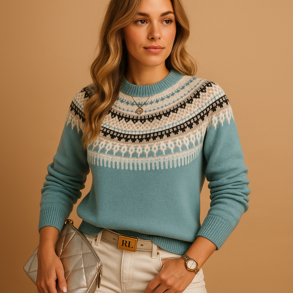 Boho knit sweater for women | Hannah