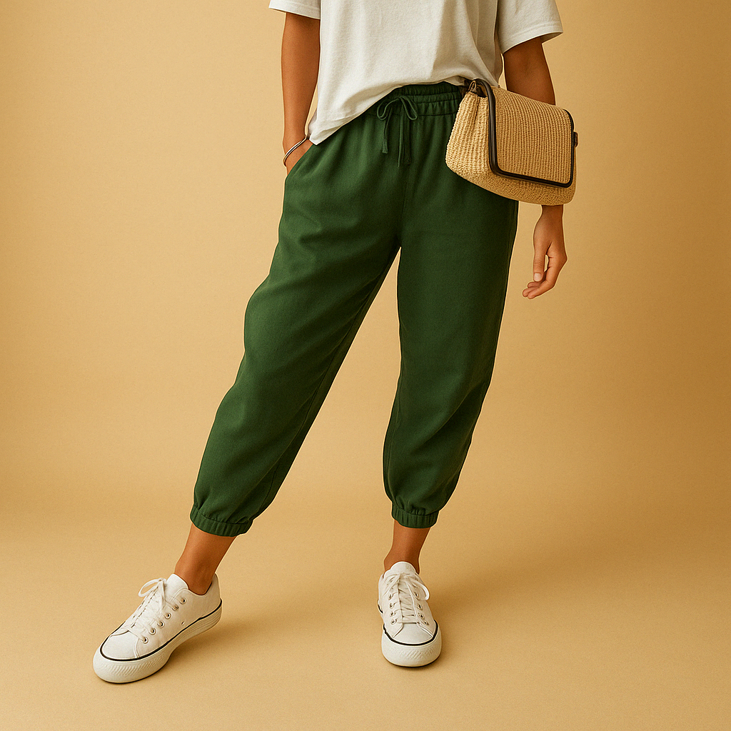 Breathable wide leg summer pants for women | Sienna