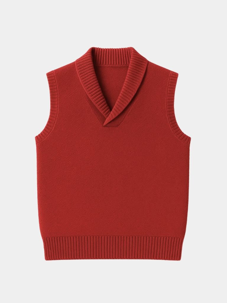British Knit Vest Waistcoat for Men