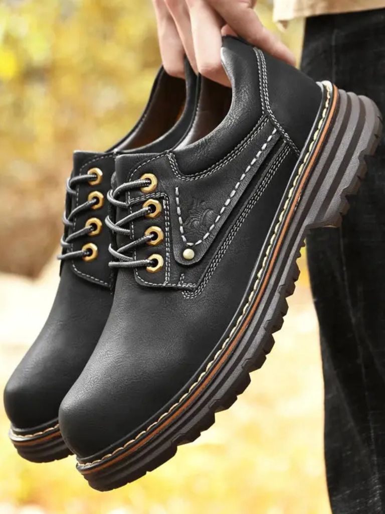 British Leather Elegant Oxford Shoes for Men