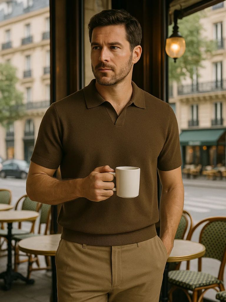 Brownstone Polo Shirt for Men