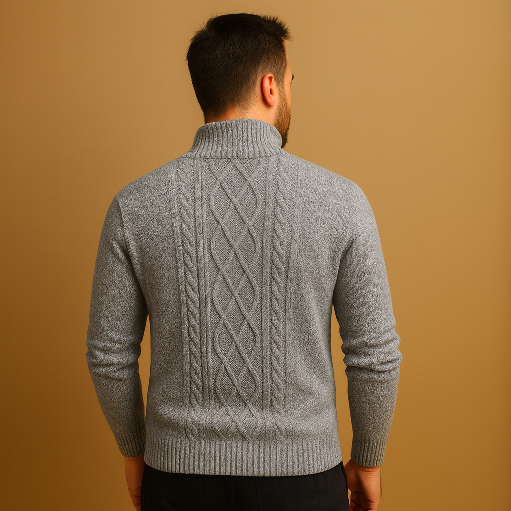 Cable knit sweater for men | Adrian