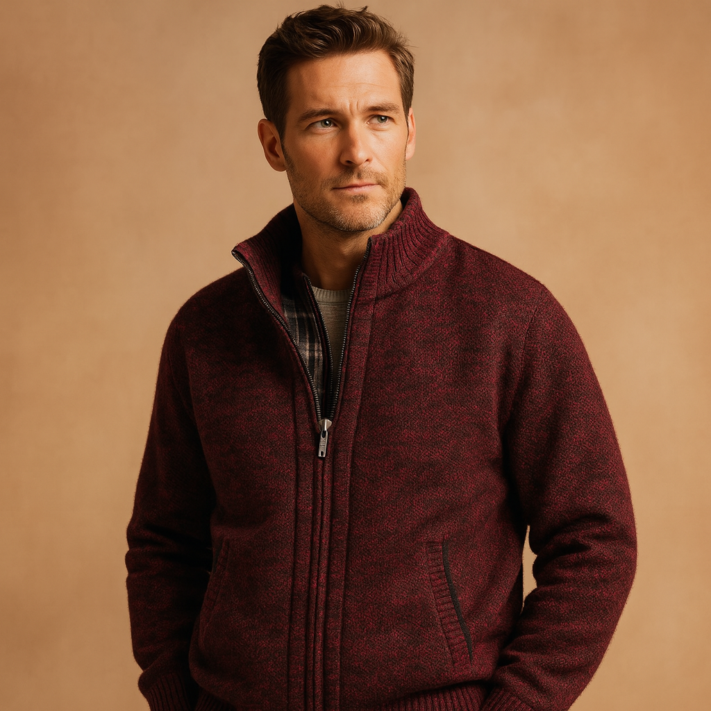 Cable knit sweater for men | Adrian