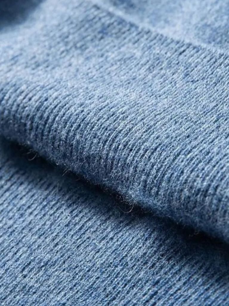 Cashmere V Neck Knitwear Sweater for Men