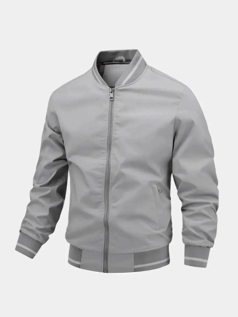 Casual Baseball Bomber Jacket for Men