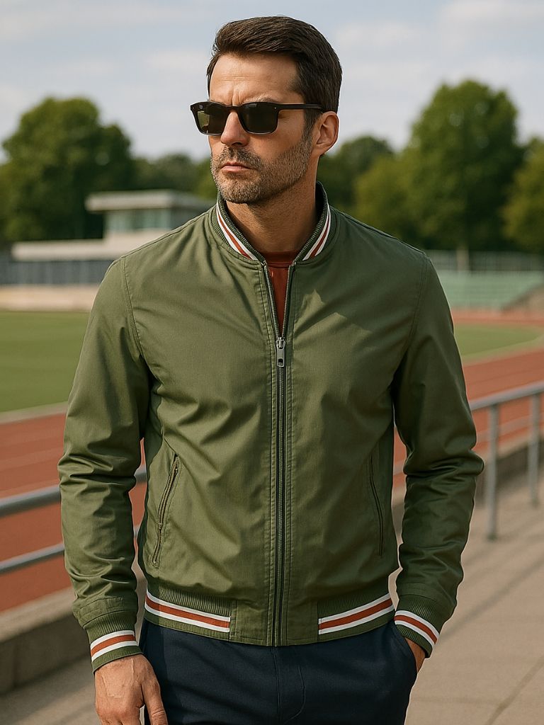 Casual Bomber Jacket for Men