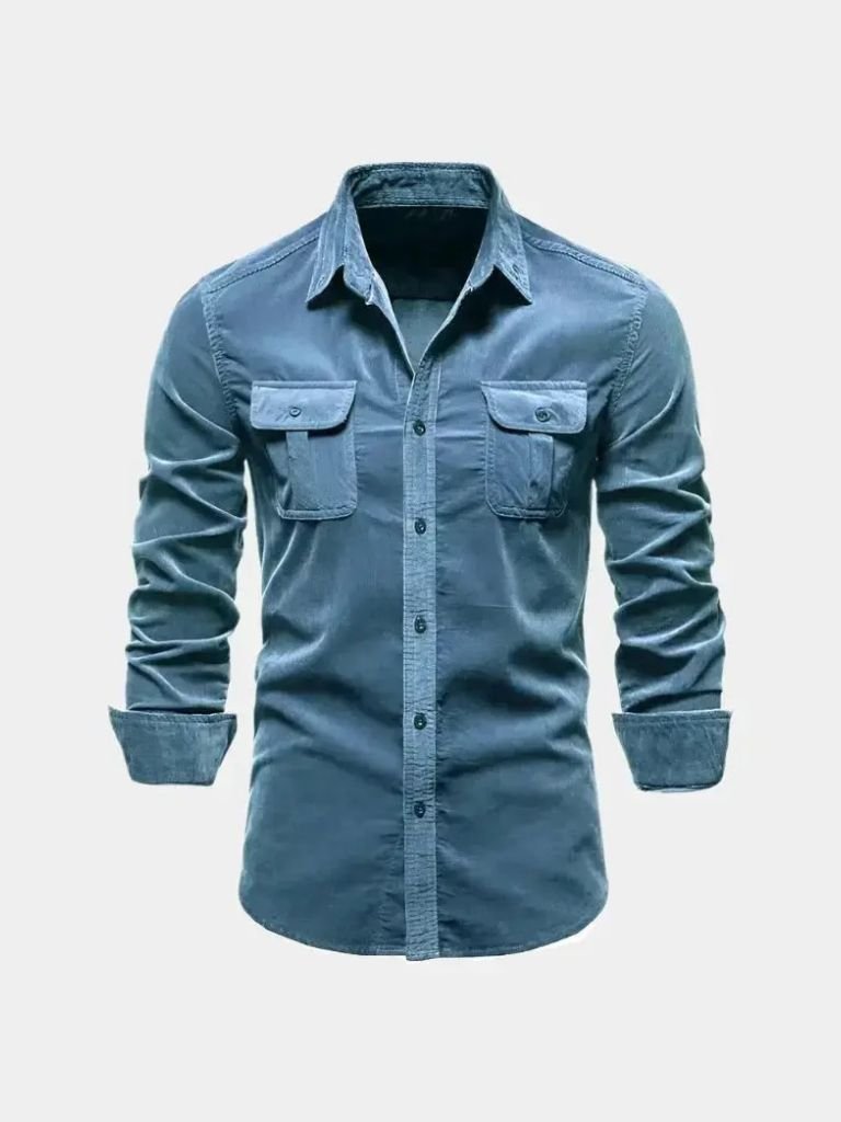 Casual Business Corduroy Shirt for Men