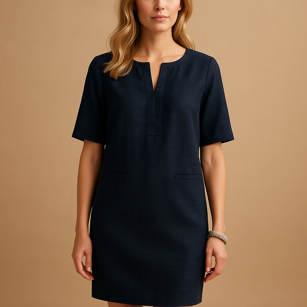 Casual chic dress with flattering fit for women | Maren