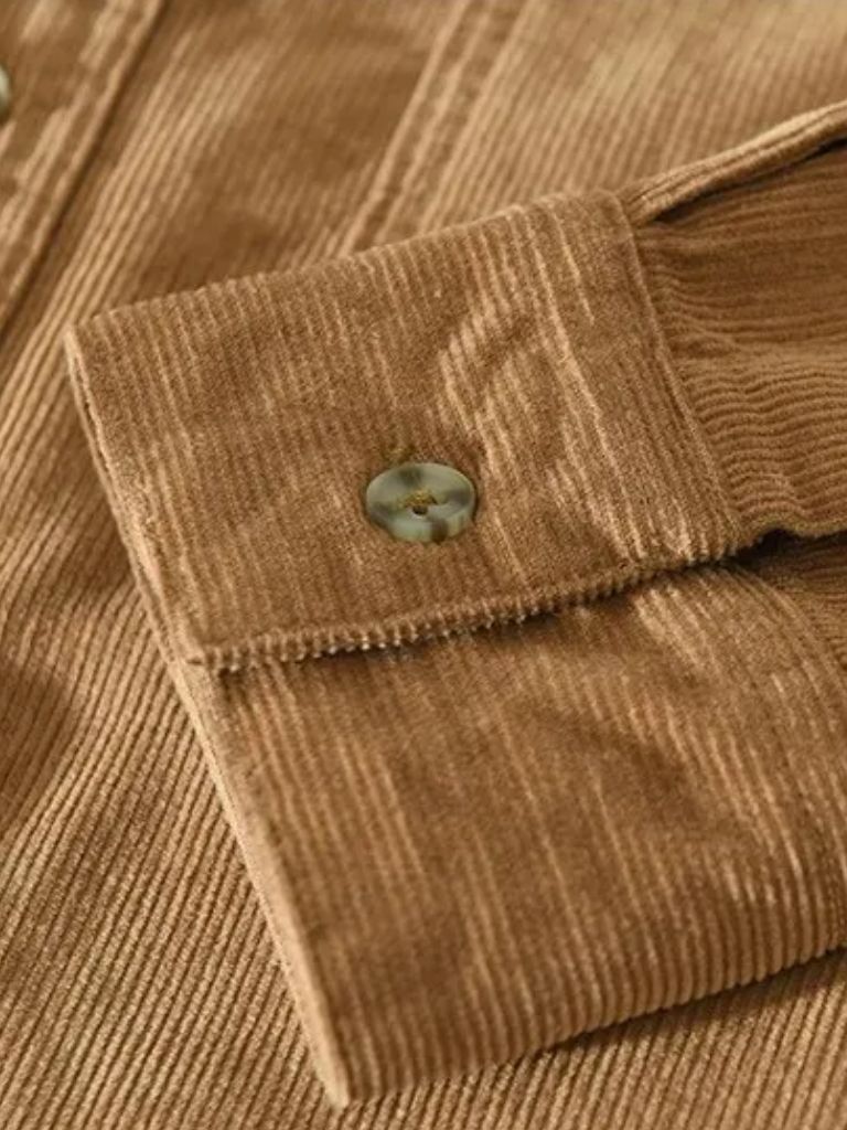 Casual Corduroy Shirt for Men