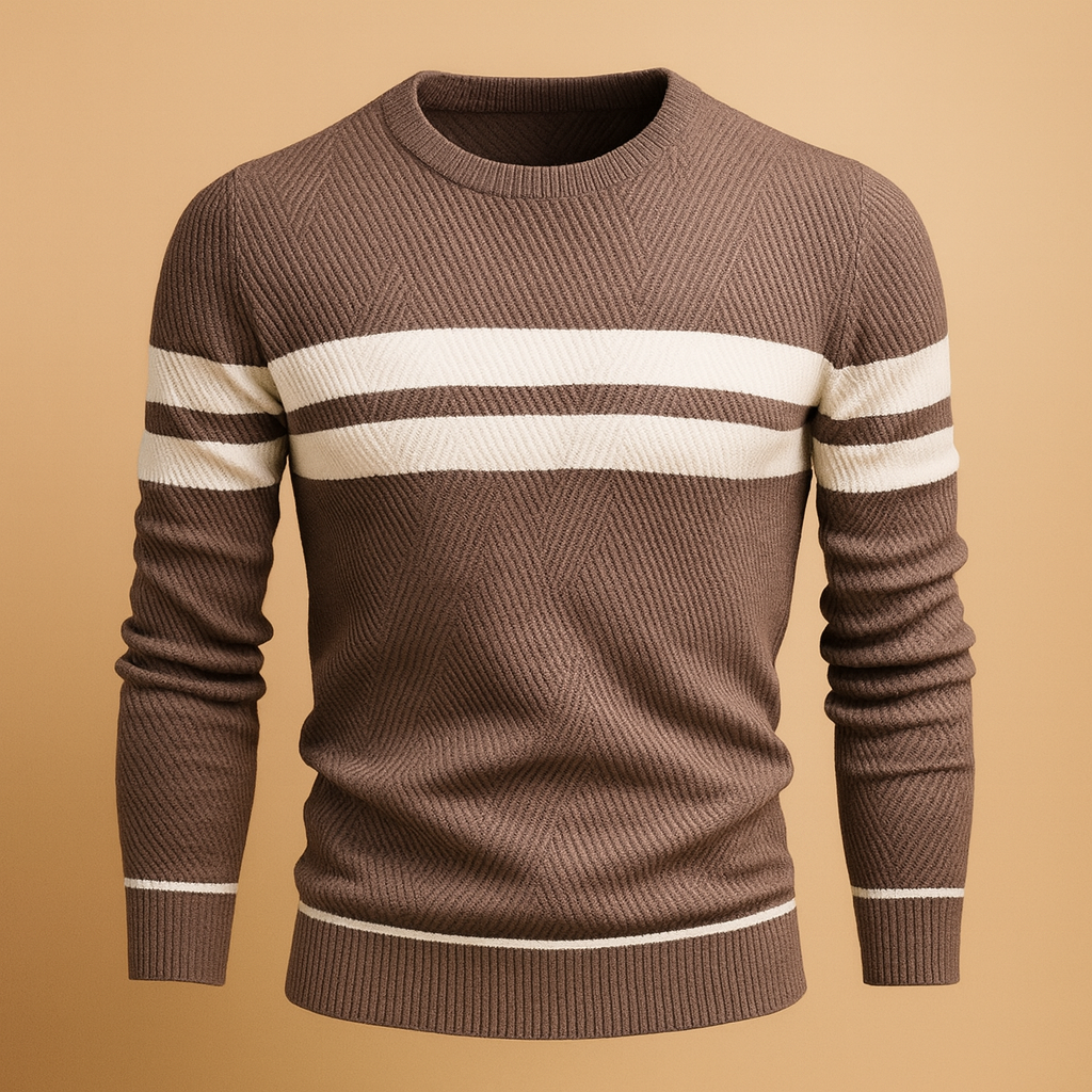 Casual crew neck sweater for men | Daniel