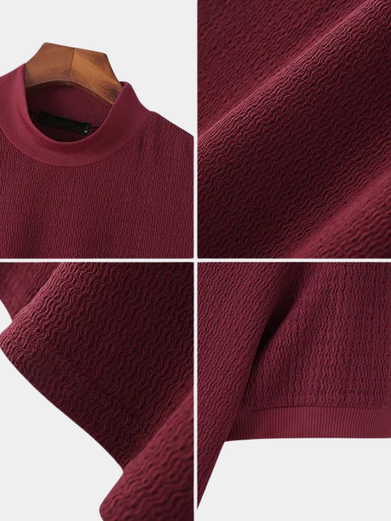 Casual Knit T-Shirt for Men