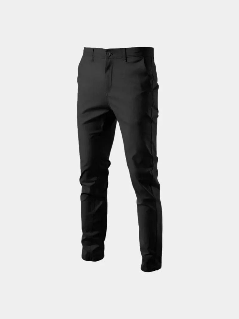 Casual Slim Fit Trousers Nude for Men