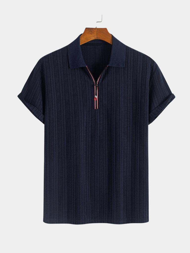 Cavalière Textured Polo for Men