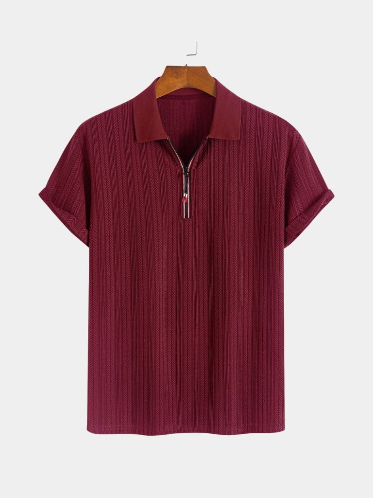 Cavalière Textured Polo for Men