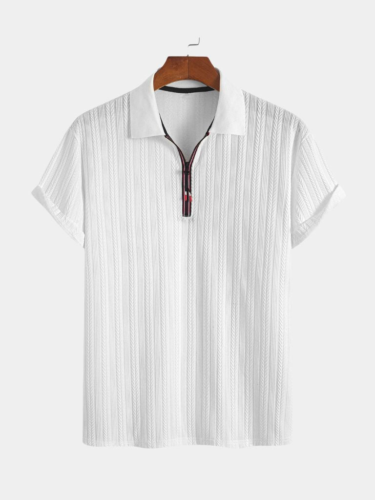 Cavalière Textured Polo for Men