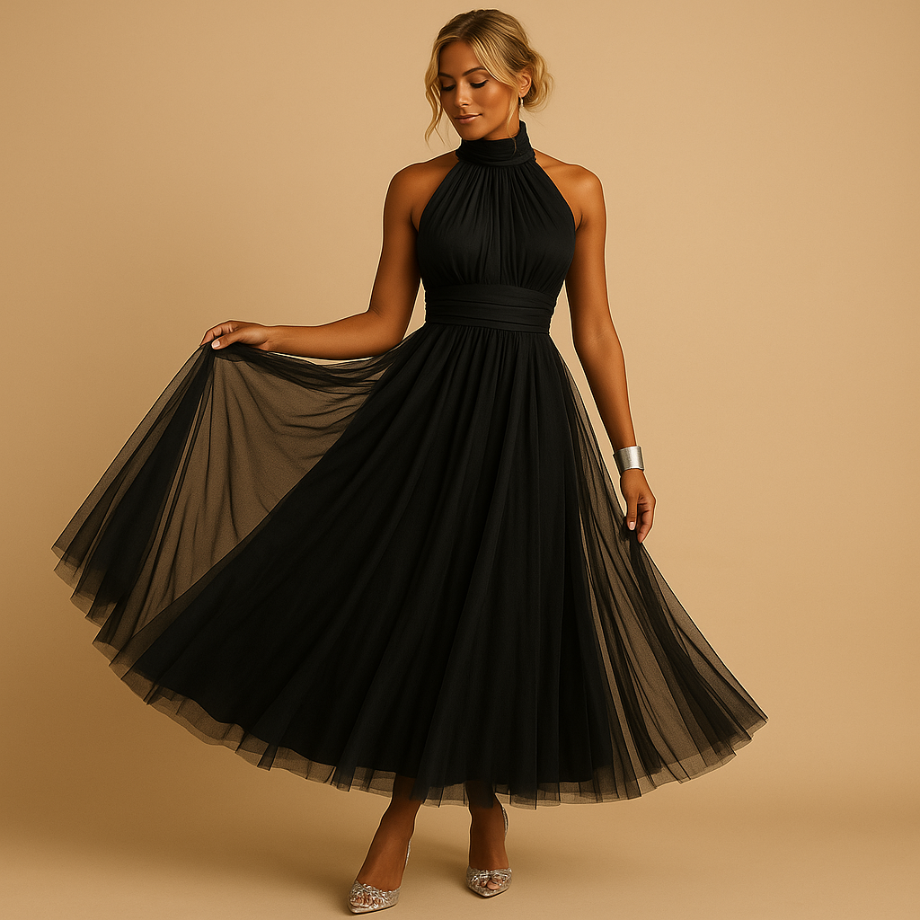 Chic silhouette dress with elegant fit for women | Serena