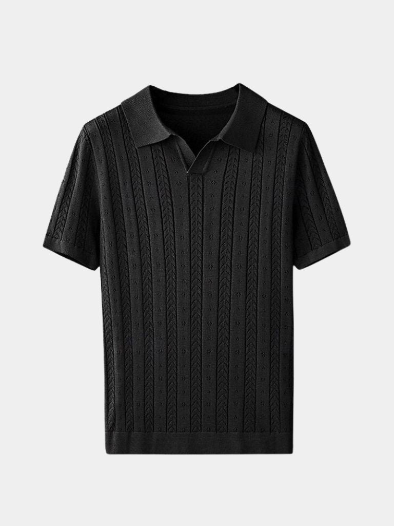 Classic Fit Business Polo Shirt for Men