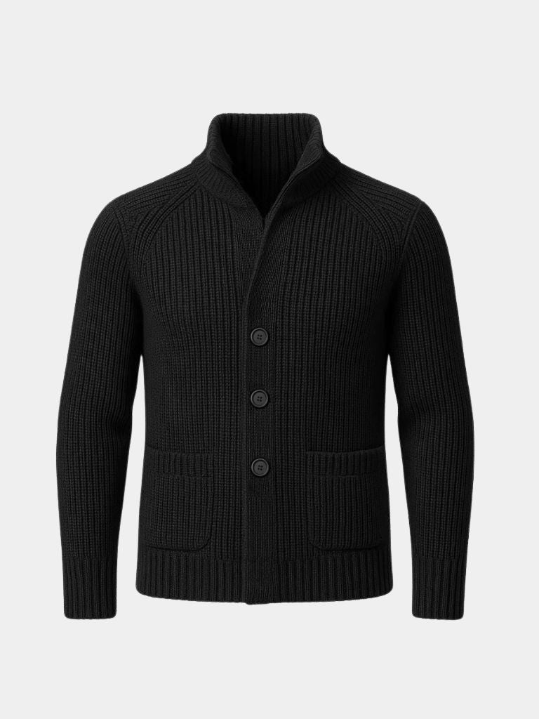 Classic Heritage Botton Knit Jacket for Men