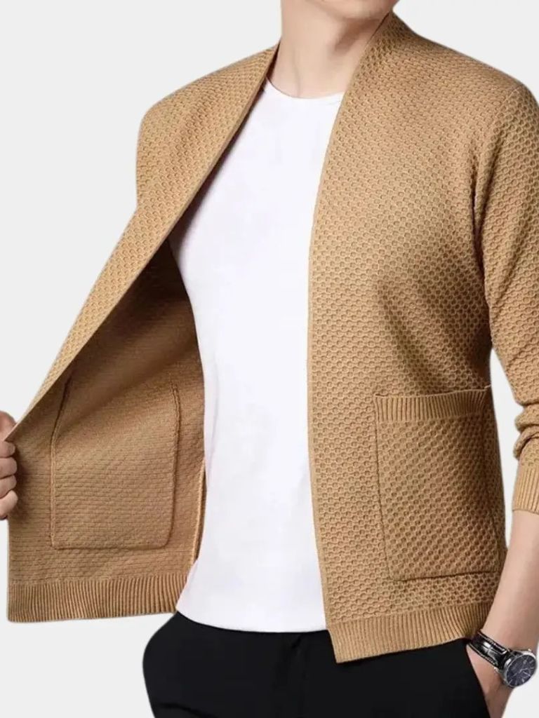 Classic Jacquard Blazer for Men
