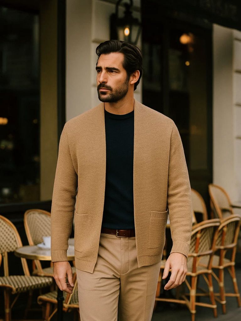 Classic Jacquard Blazer for Men