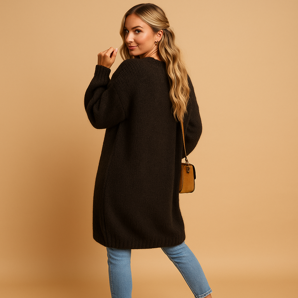 Classic knit cardigan for women | Revi